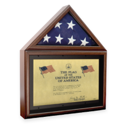 Small (3x5) Flag Certificate Memorabilia Case
